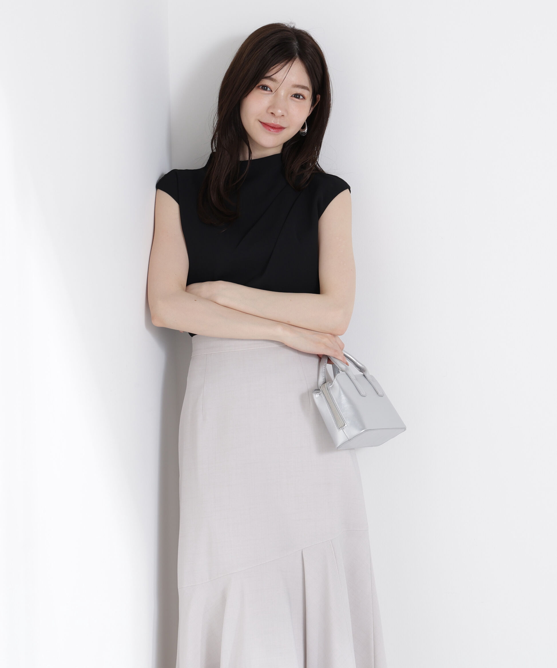 PROPORTION BODY DRESSING「楊柳アシメブラウス」|シャツ・ブラウス|