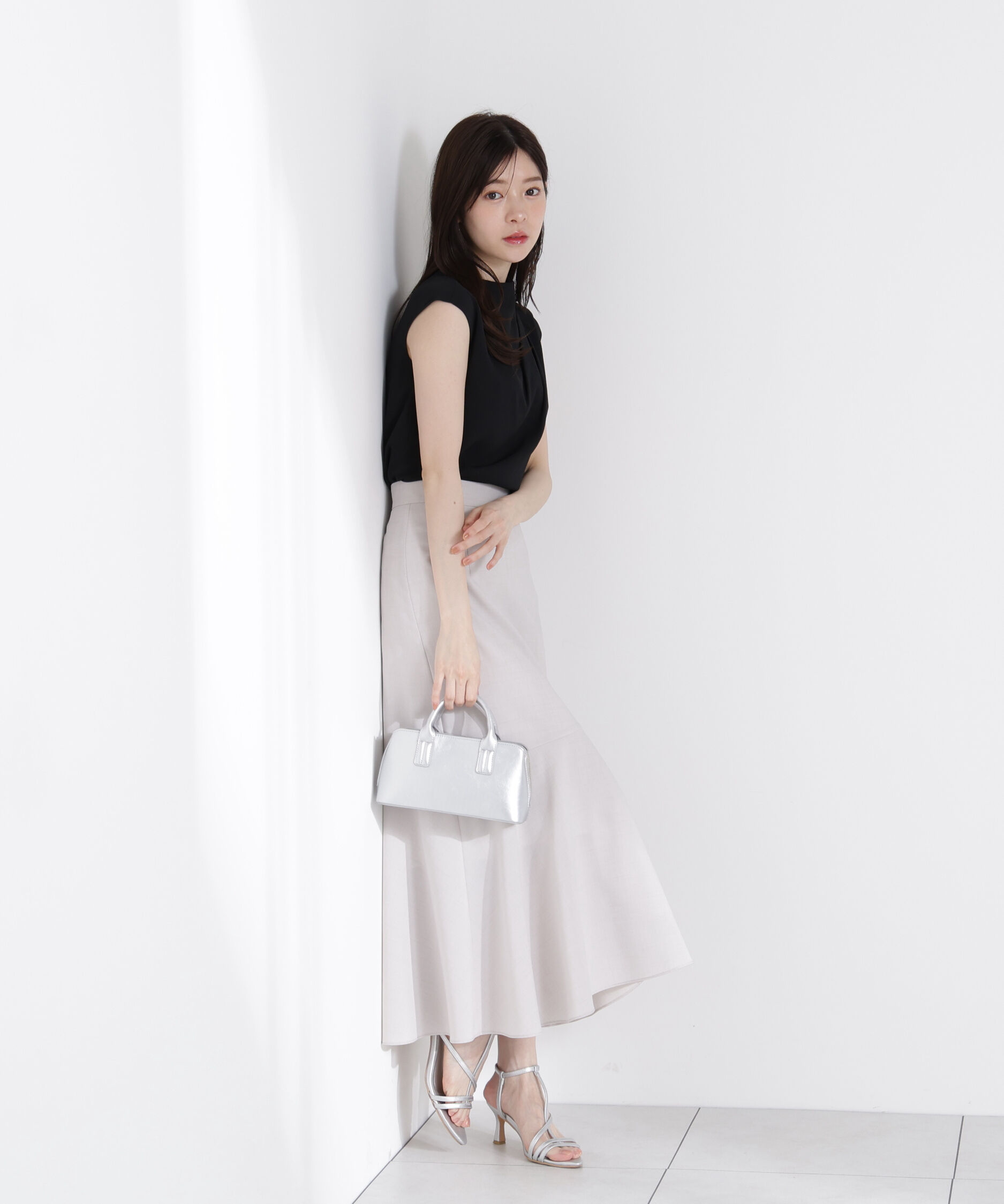 PROPORTION BODY DRESSING「楊柳アシメブラウス」|シャツ・ブラウス|