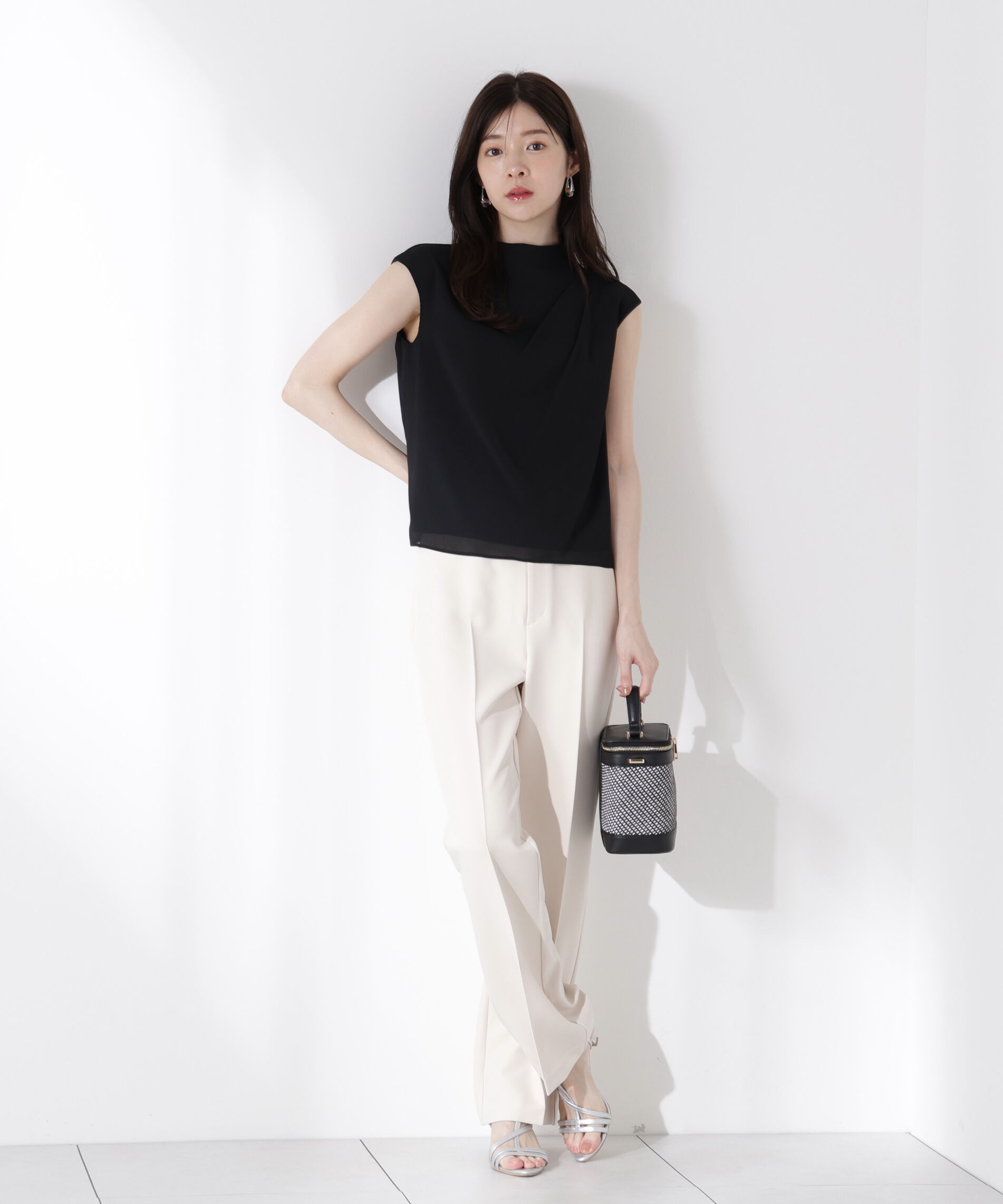 PROPORTION BODY DRESSING「楊柳アシメブラウス」|シャツ・ブラウス|