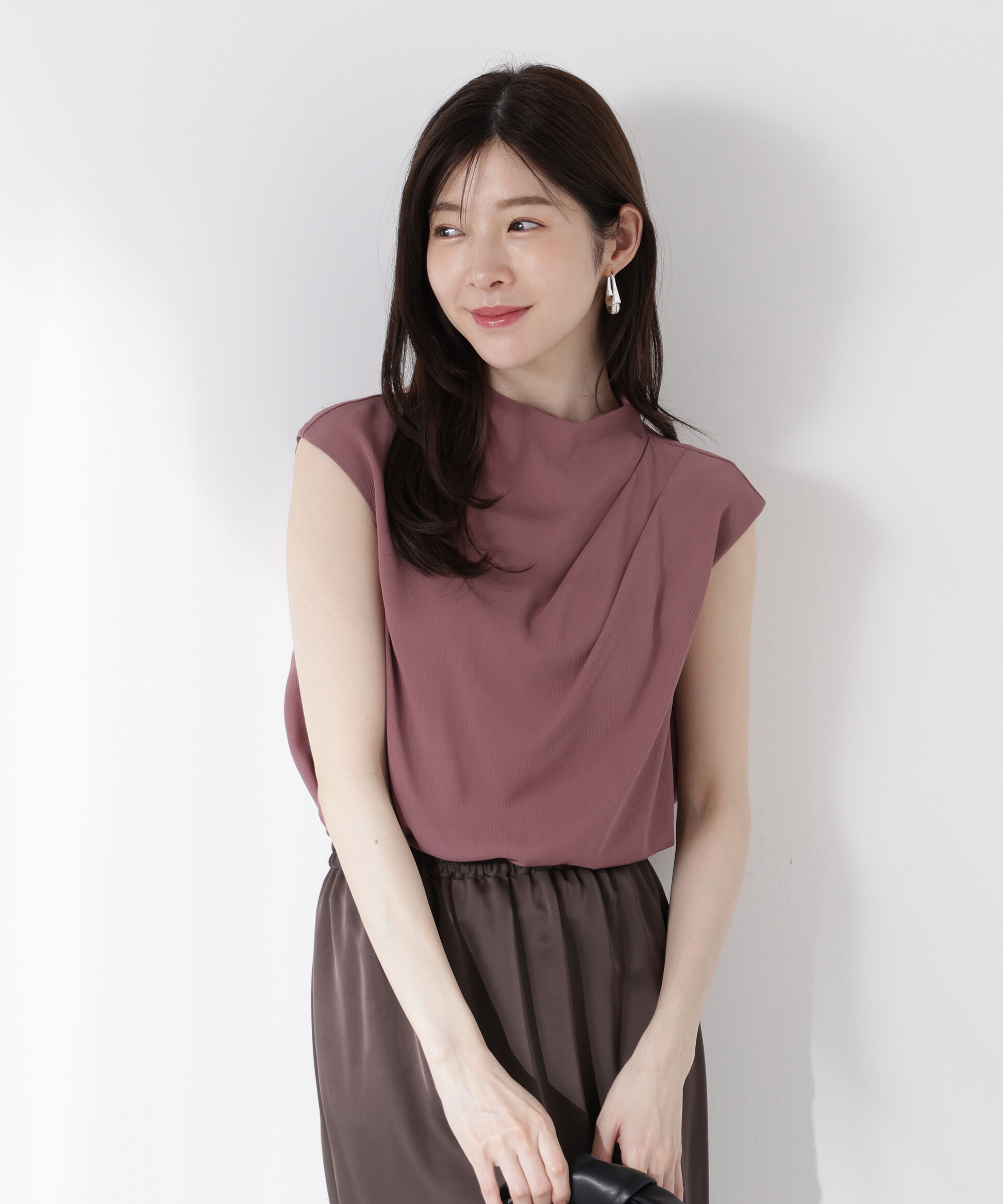 PROPORTION BODY DRESSING「楊柳アシメブラウス」|シャツ・ブラウス|