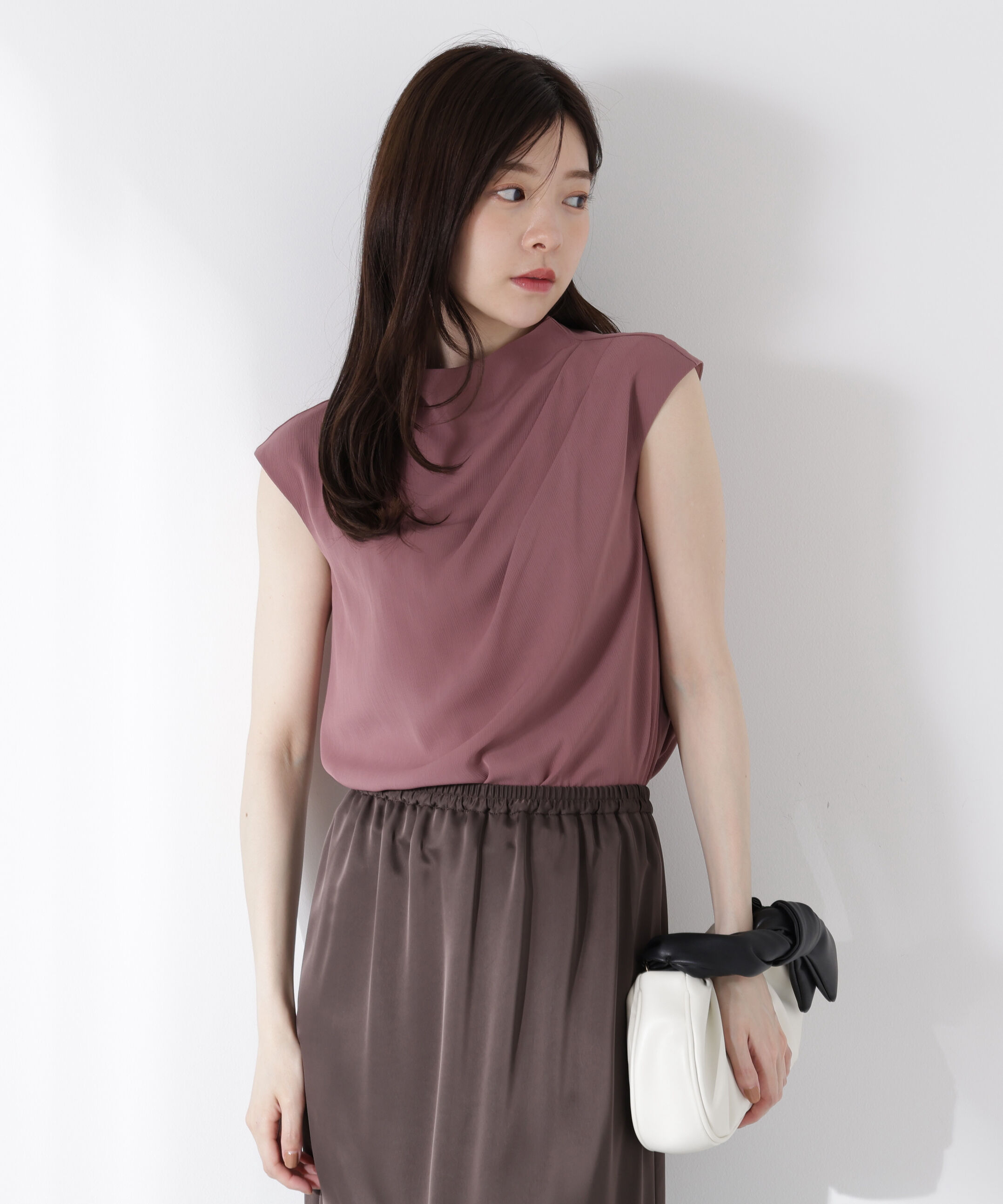 PROPORTION BODY DRESSING「楊柳アシメブラウス」|シャツ・ブラウス|