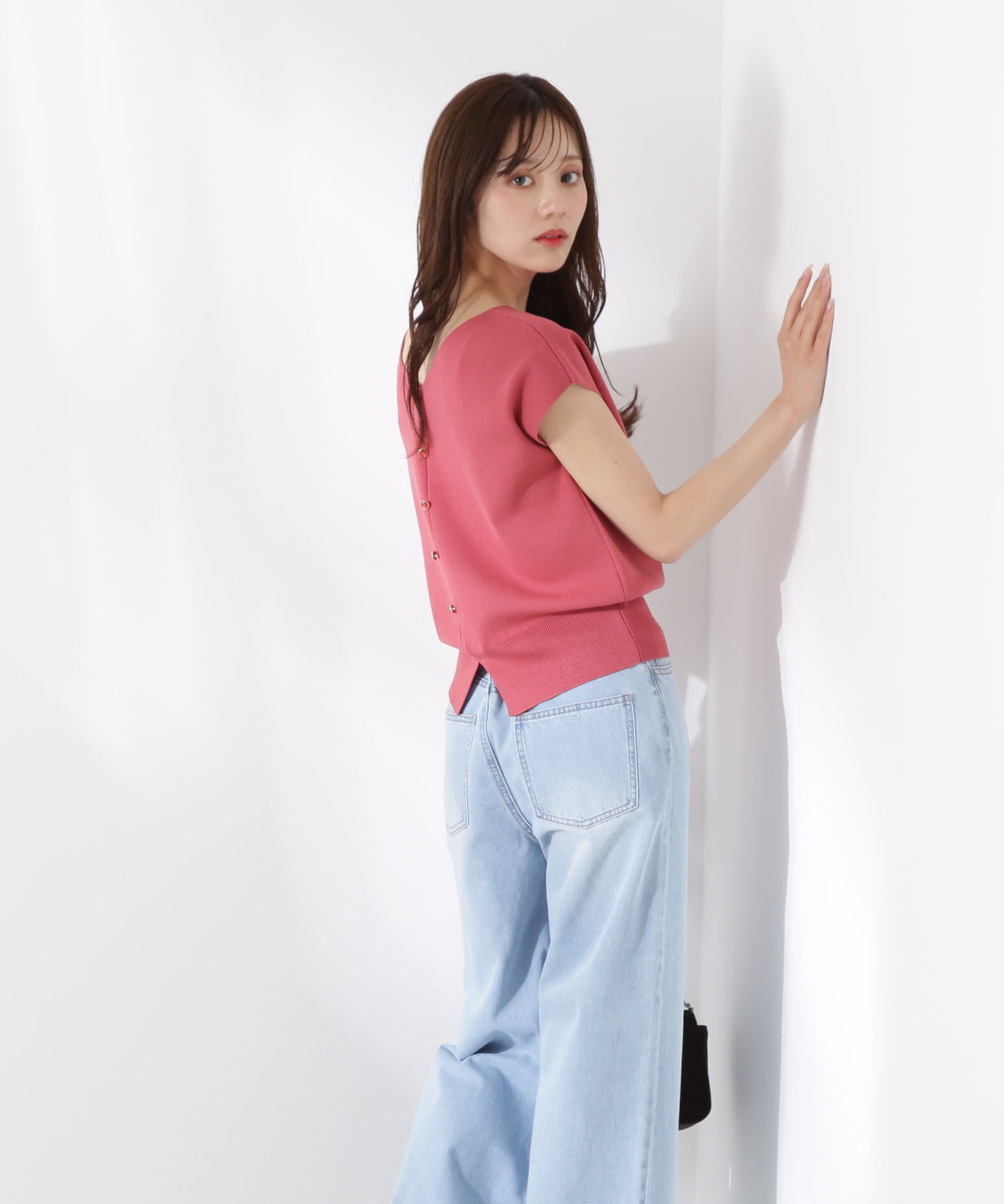 PROPORTION BODY DRESSING「前後2way総針ニット」|ニット・セーター|