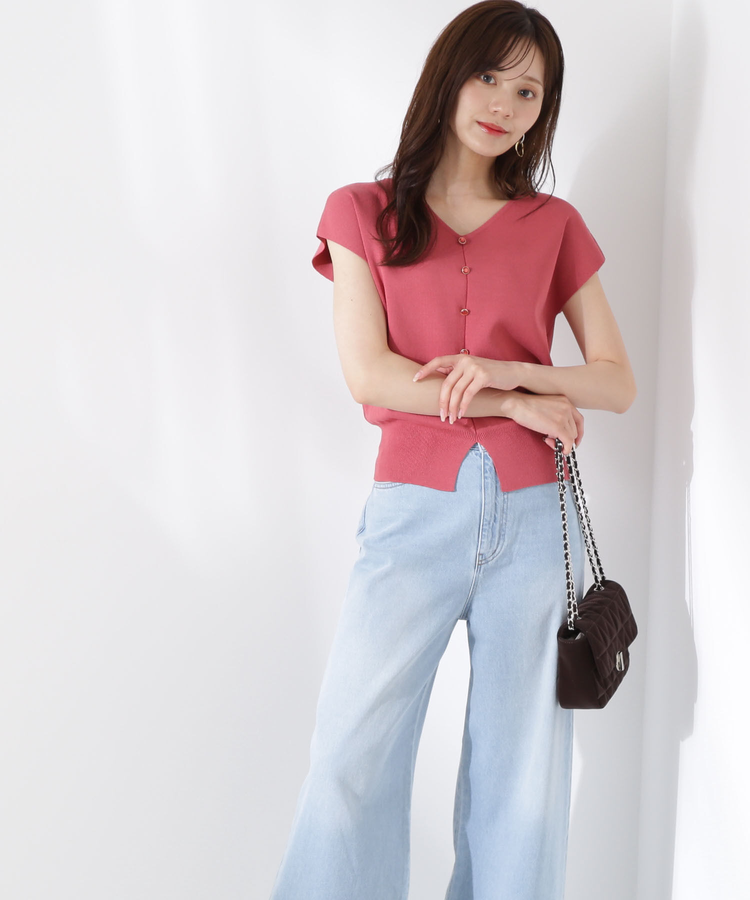 PROPORTION BODY DRESSING「前後2way総針ニット」|ニット・セーター|