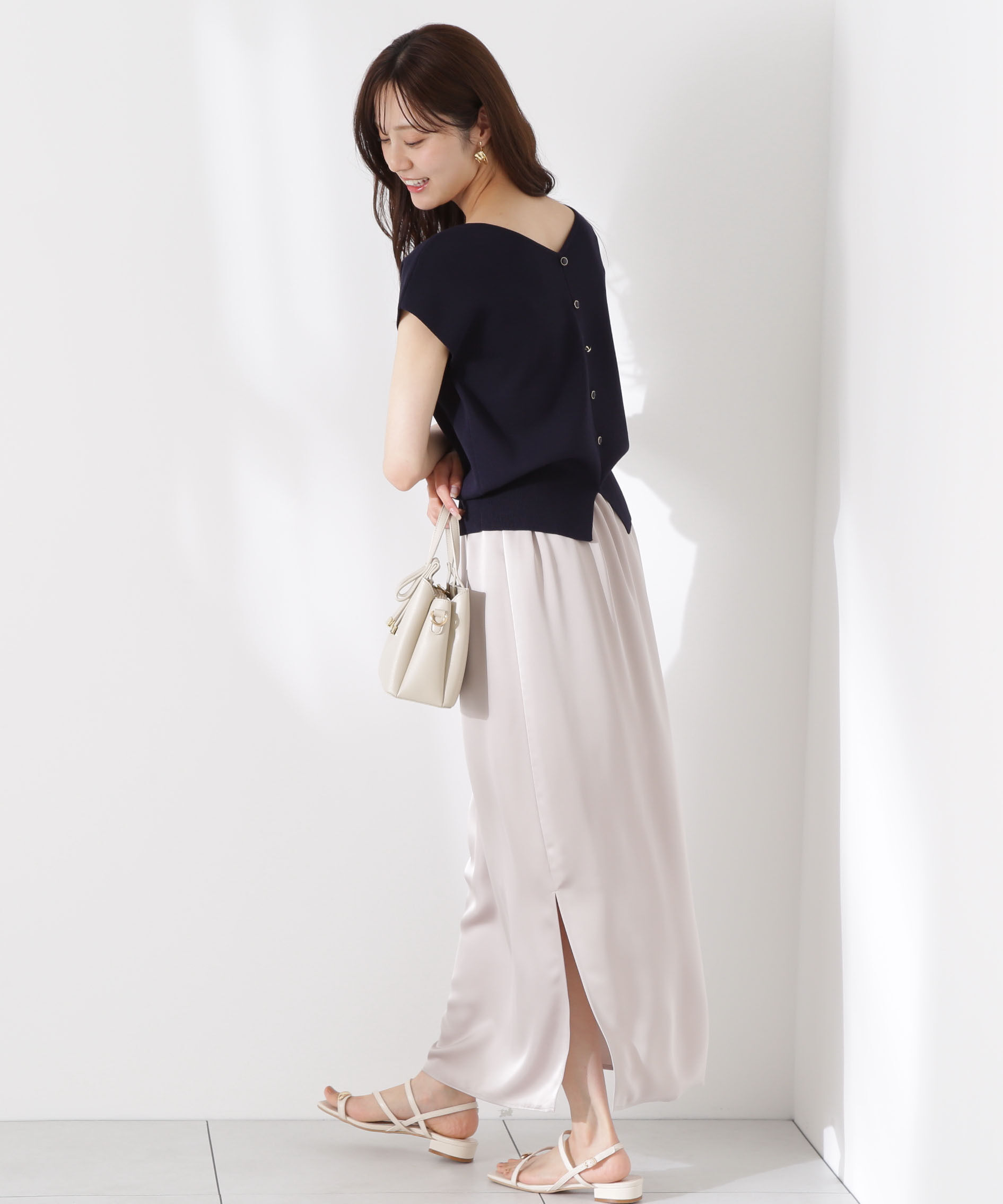 PROPORTION BODY DRESSING「前後2way総針ニット」|ニット・セーター|