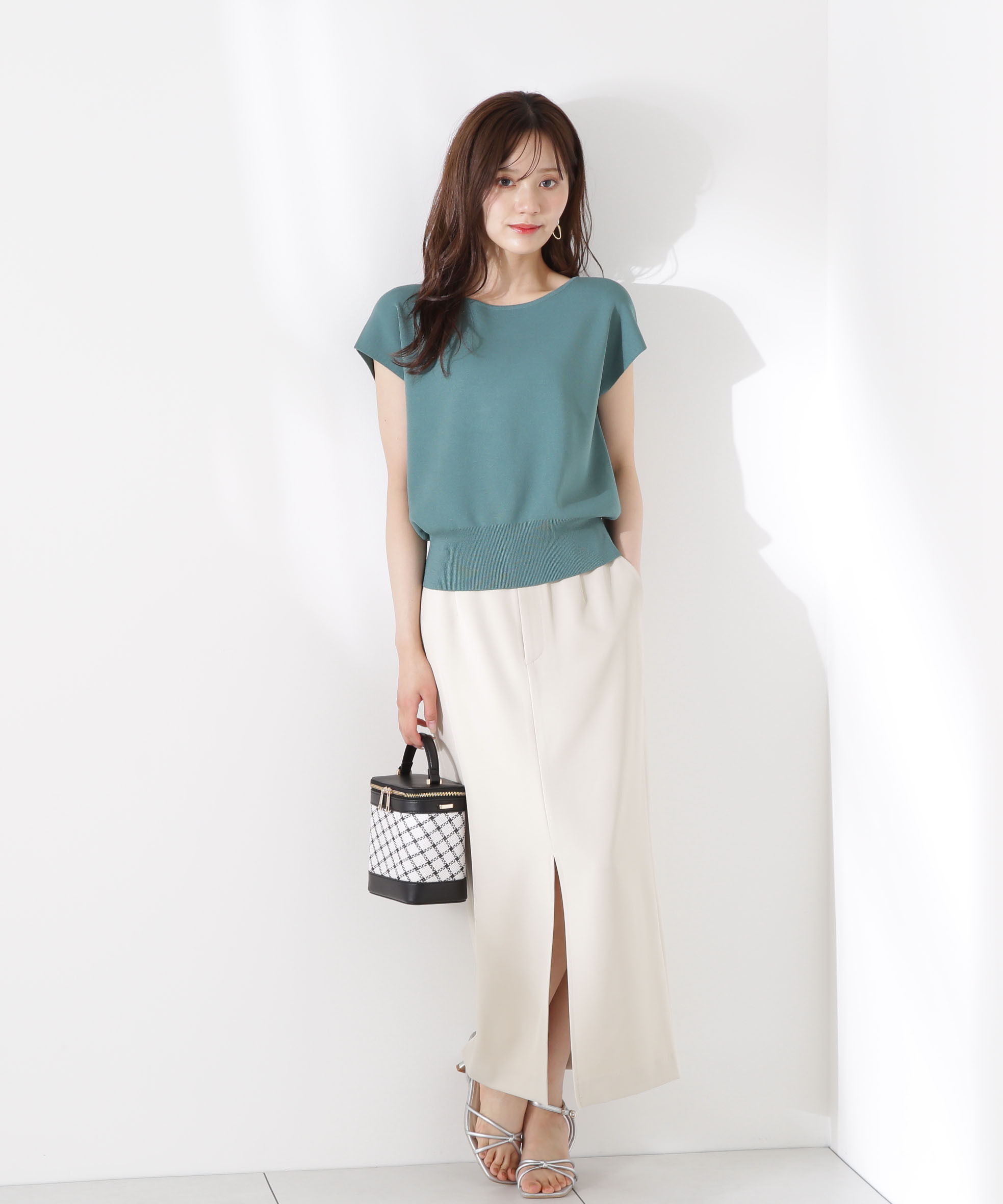 PROPORTION BODY DRESSING「前後2way総針ニット」|ニット・セーター|