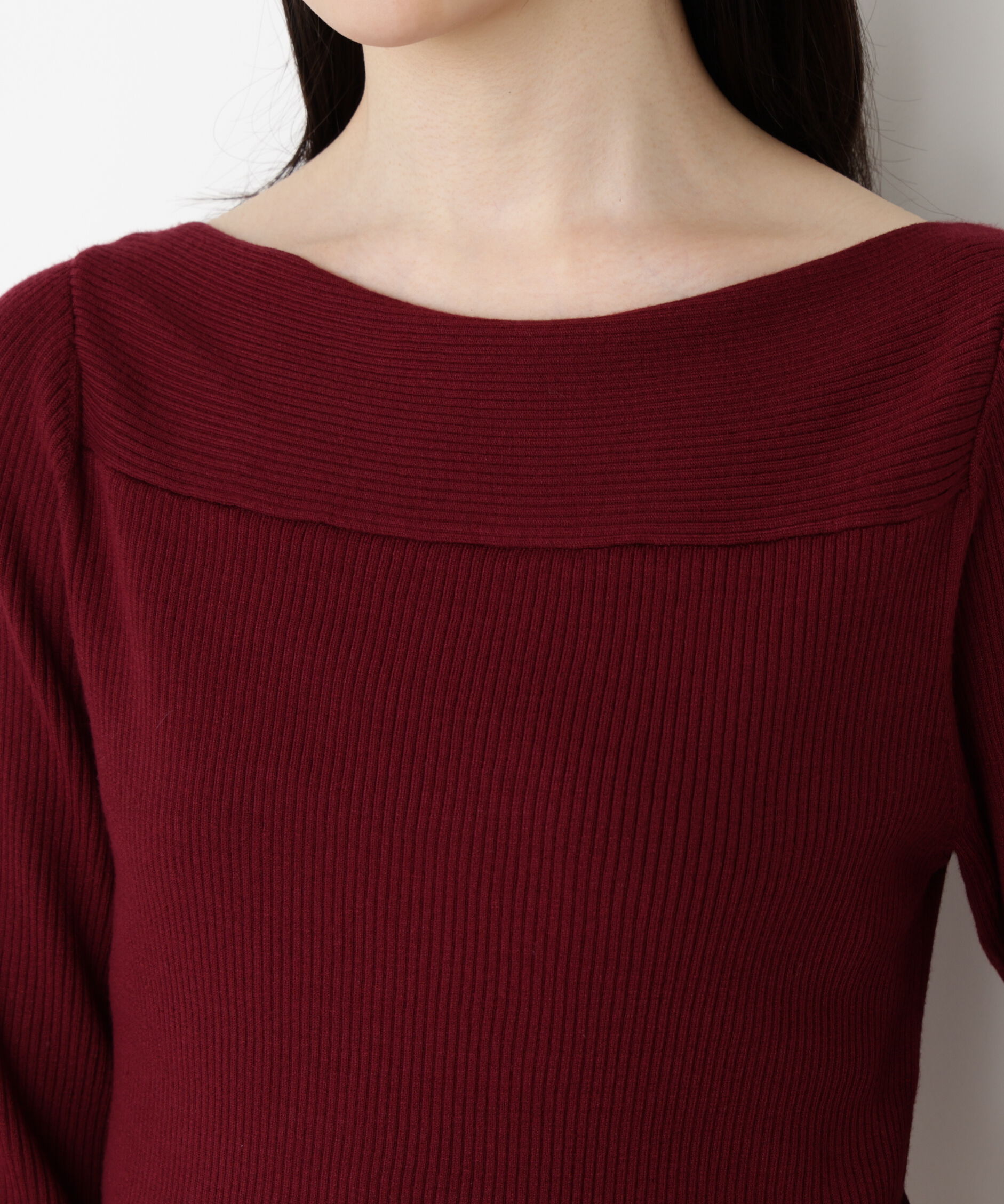 PROPORTION BODY DRESSING「＜ハンドウォッシャブル＞変わり編みリブニット 25AW」|ニット・セーター|