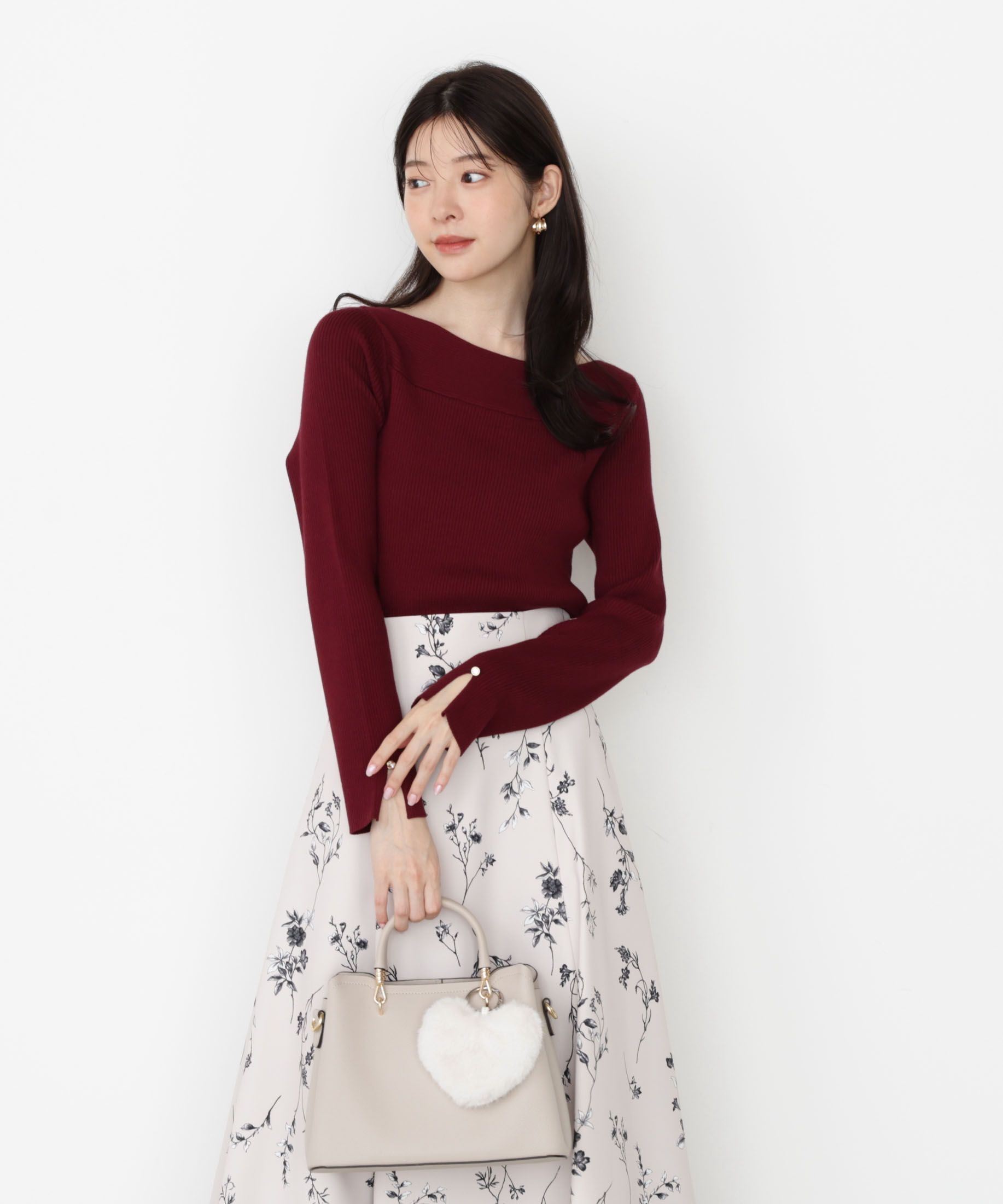 PROPORTION BODY DRESSING「＜ハンドウォッシャブル＞変わり編みリブニット 25AW」|ニット・セーター|