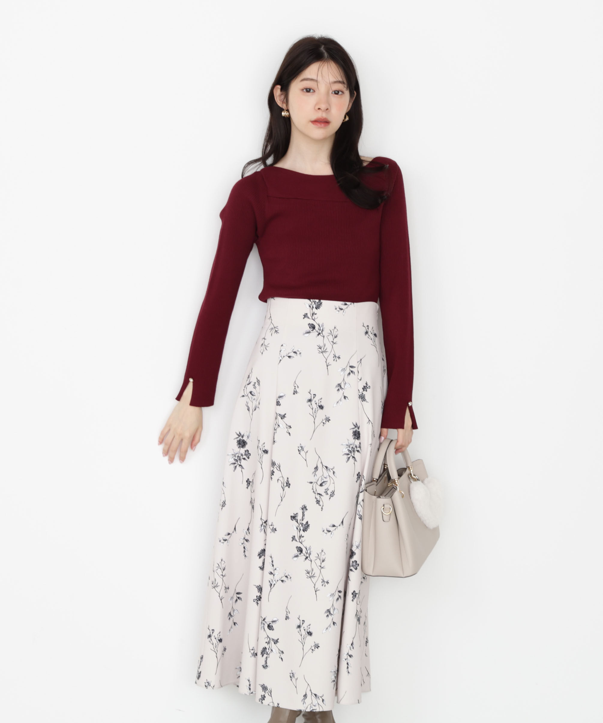 PROPORTION BODY DRESSING「＜ハンドウォッシャブル＞変わり編みリブニット 25AW」|ニット・セーター|