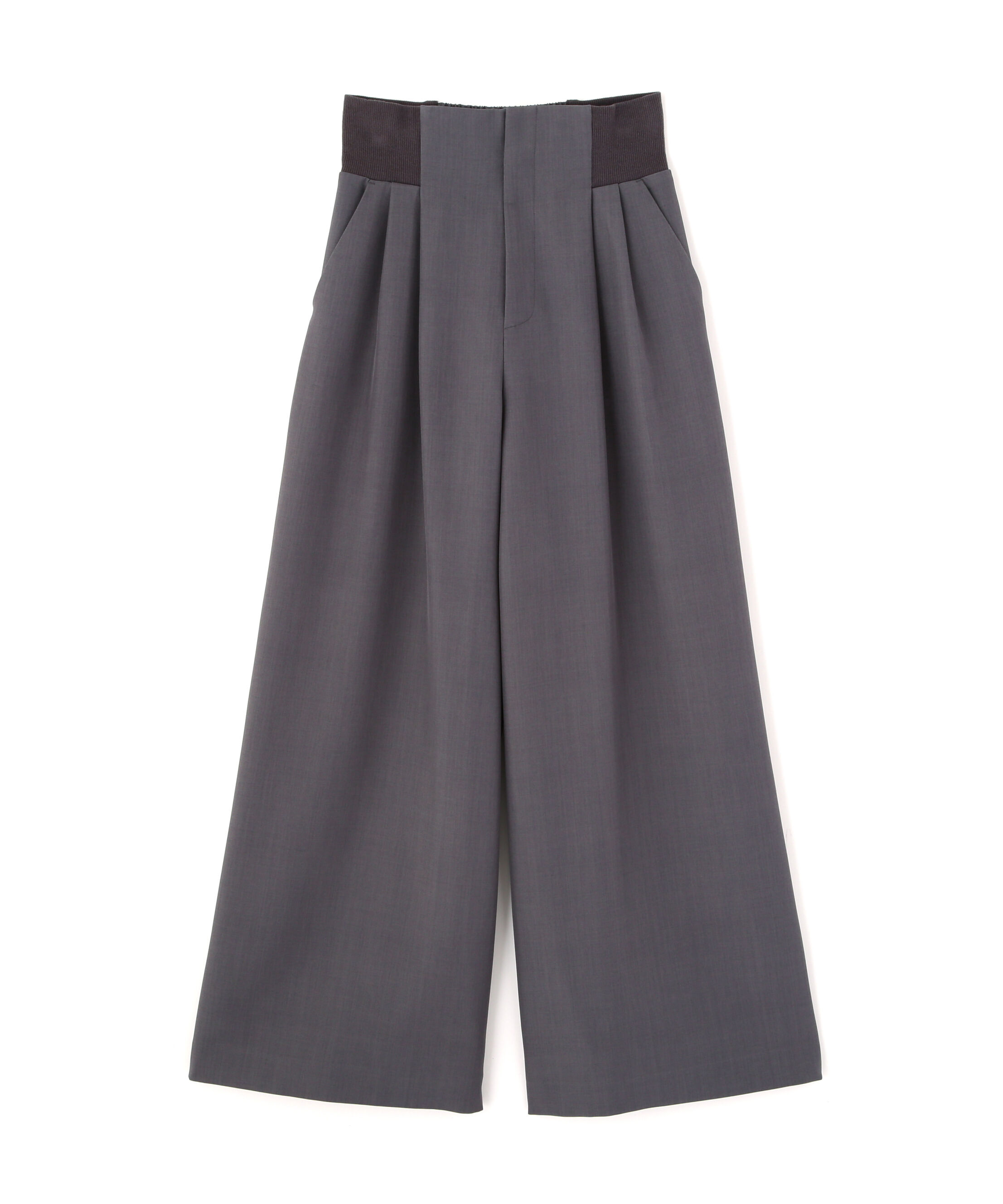 PROPORTION BODY DRESSING「ウエストリブワイドパンツ　26SS」|その他|