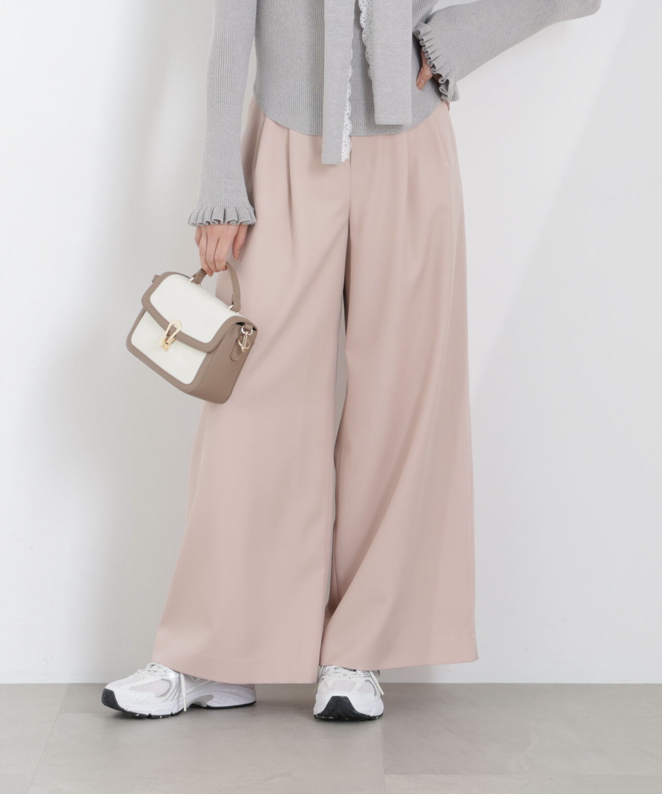 PROPORTION BODY DRESSING「ウエストリブワイドパンツ　26SS」|その他|