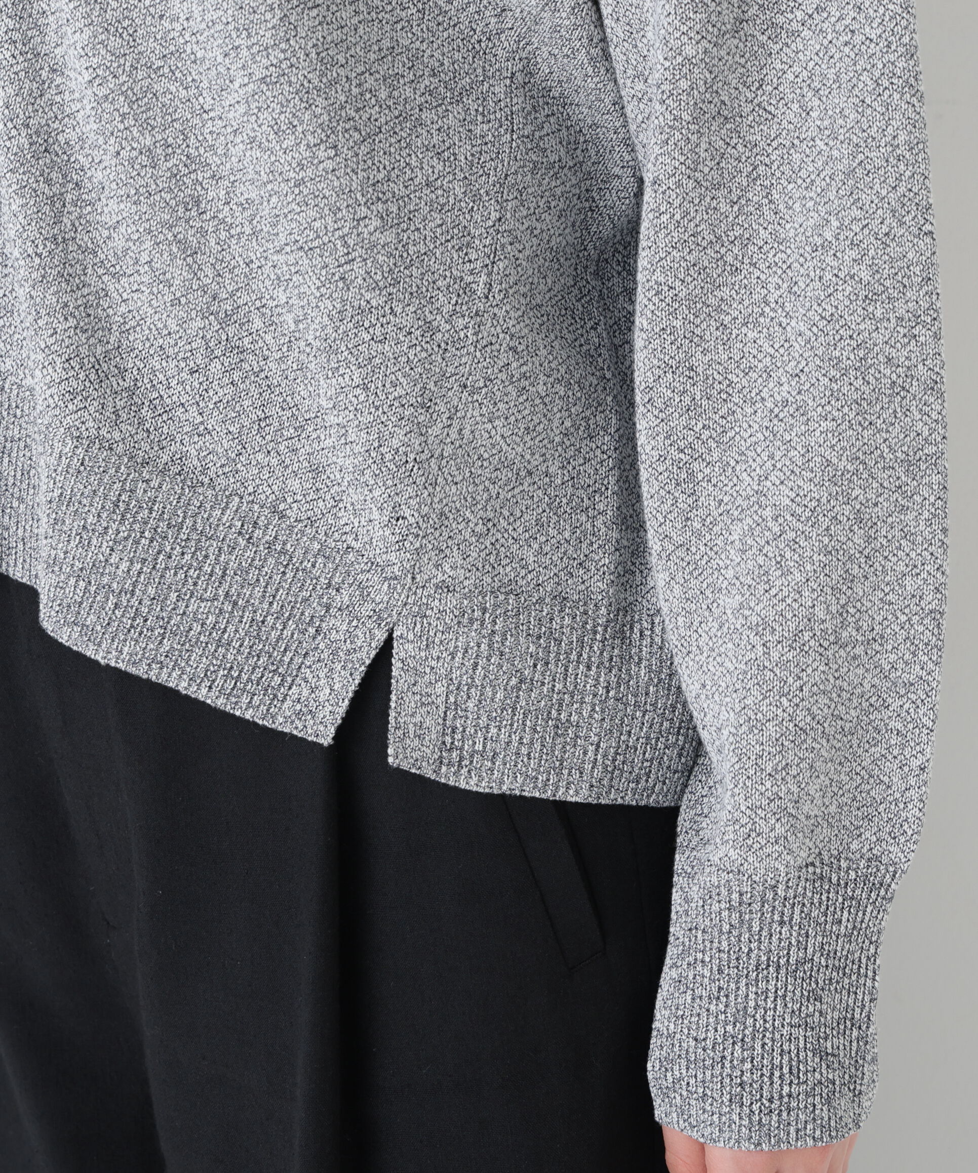  「◆ペーパーヤーンＶネックカーディガン」|ニット・セーター|