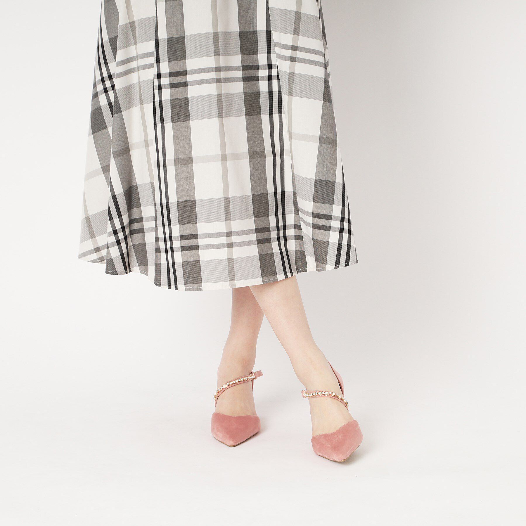 ESPERANZA「斜めストラップパンプス 結婚式二次会 パーティー 24SS」|パンプス|