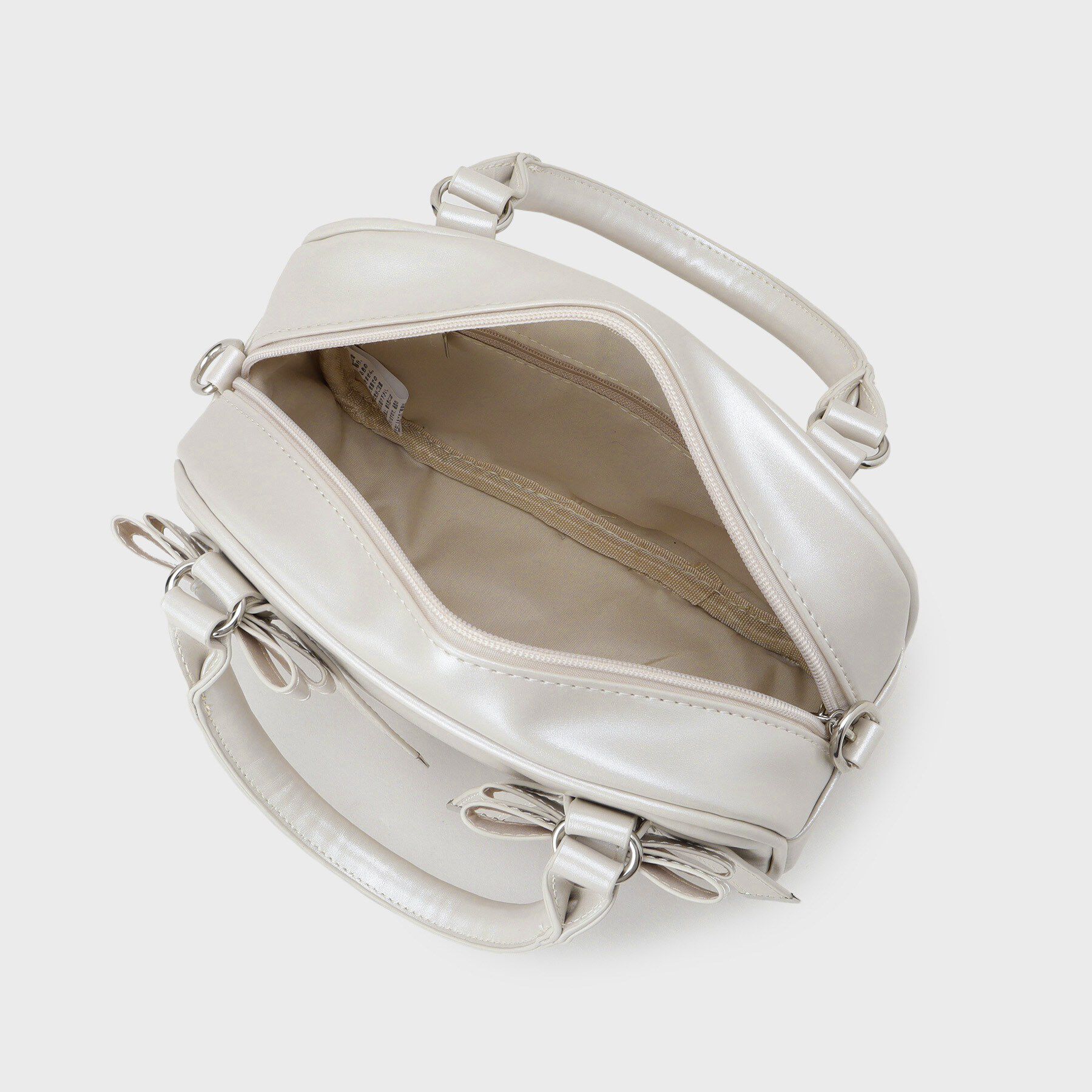 Ober Tashe「フロントリボン2WAY ミニボストン」|ショルダー・メッセンジャー|