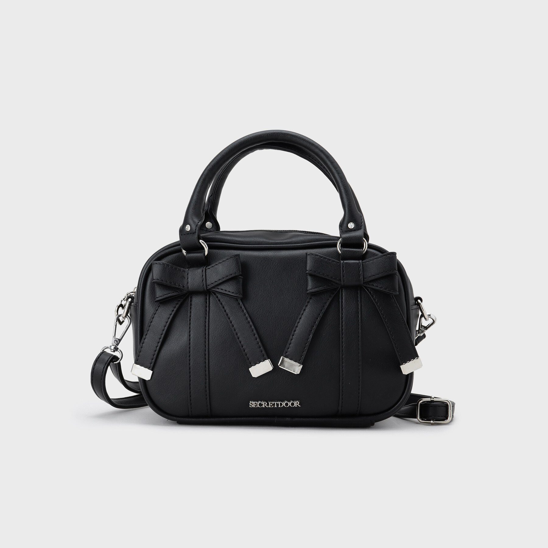 Ober Tashe「フロントリボン2WAY ミニボストン」|ショルダー・メッセンジャー|