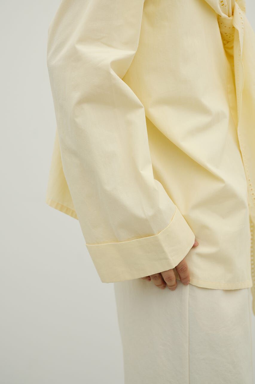 STYLEMIXER「カットワークカラーブラウス」|Tシャツ・カットソー|