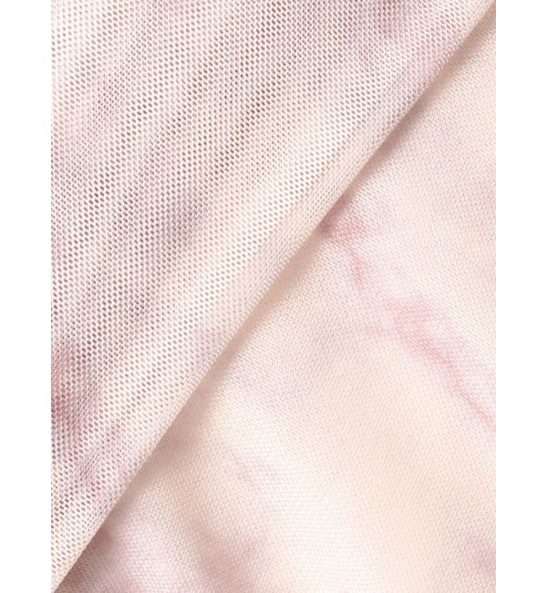 CALNAMUR「アブストラクトパターンチュールオフショル」|Tシャツ・カットソー|