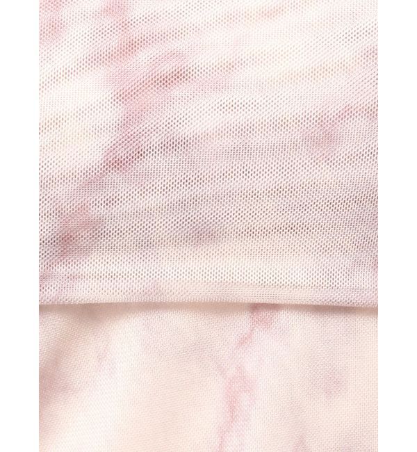 CALNAMUR「アブストラクトパターンチュールオフショル」|Tシャツ・カットソー|