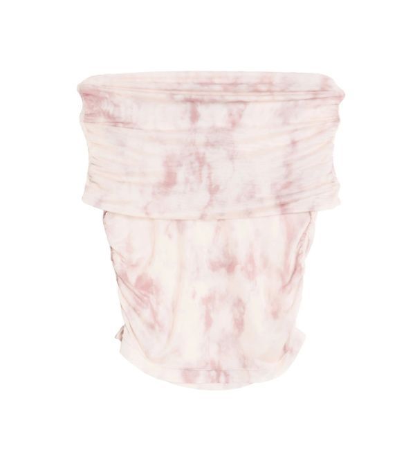 CALNAMUR「アブストラクトパターンチュールオフショル」|Tシャツ・カットソー|