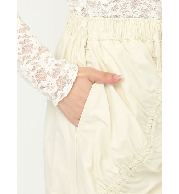 CALNAMUR「ギャザードロストパンツ」|その他|