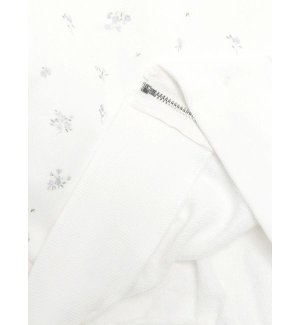 CALNAMUR「フロントジップオフショルスウェット」|Tシャツ・カットソー|