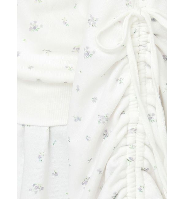 CALNAMUR「フロントジップオフショルスウェット」|Tシャツ・カットソー|