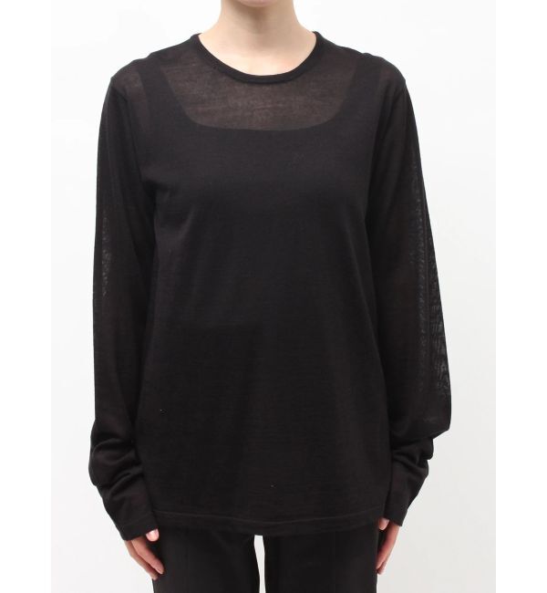 ELENDEEK「WOOL SHEER LONG-T KT」|ニット・セーター|