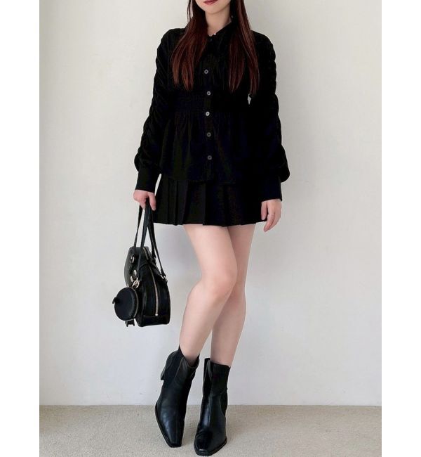 RESEXXY「スクエアトゥショートブーツ」|ショートブーツ|