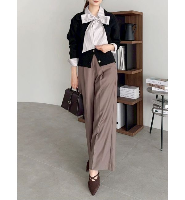 dazzlin「ビックカラーカーデ」|カーディガン|