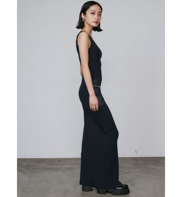 EMODA「ドッキングポケットリブワンピース」|ワンピース|