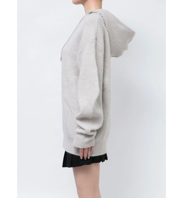 EMODA「ワイドフードルーズニット」|ニット・セーター|