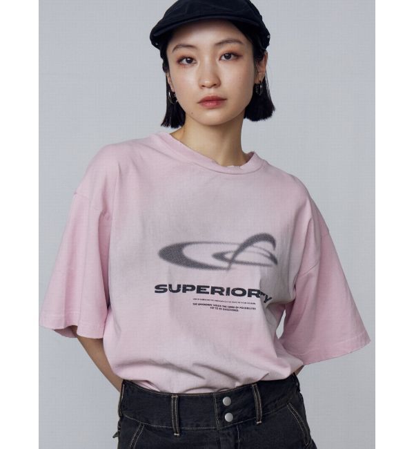 EMODA「アートグラフィックオーバーTシャツ」|Tシャツ・カットソー|