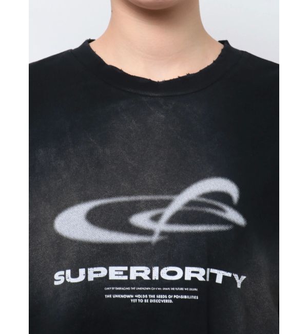 EMODA「アートグラフィックオーバーTシャツ」|Tシャツ・カットソー|