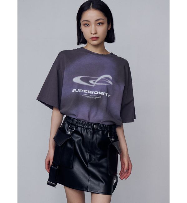 EMODA「アートグラフィックオーバーTシャツ」|Tシャツ・カットソー|