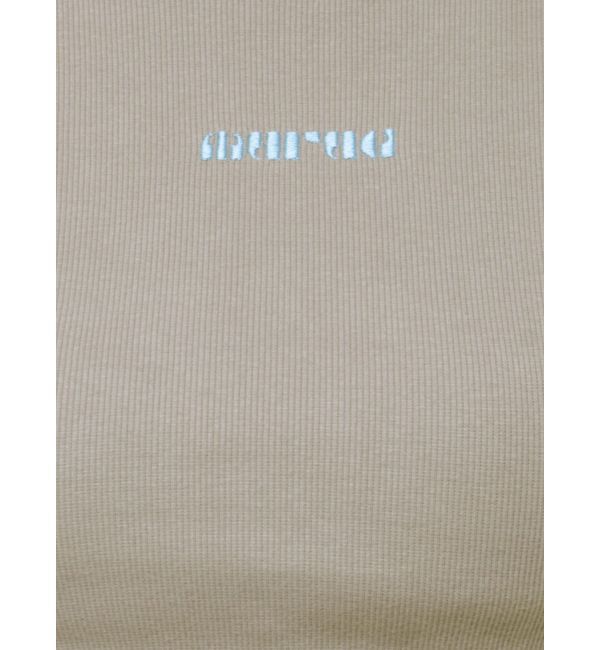 MURUA「テレコロゴクロップドT」|Tシャツ・カットソー|