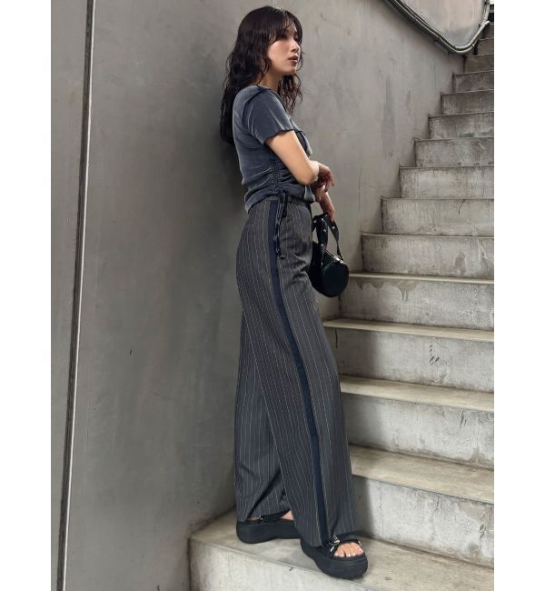 MURUA「フェードシアーベロアトップス」|Tシャツ・カットソー|