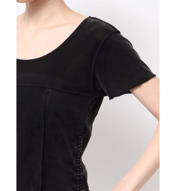 MURUA「フェードシアーベロアトップス」|Tシャツ・カットソー|