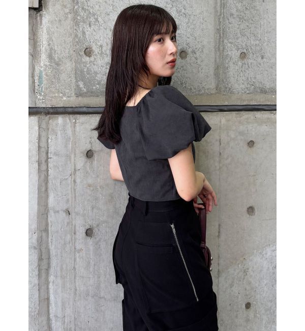 MURUA「ボリュームスリーブ2WAYブラウス」|シャツ・ブラウス|