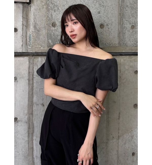 MURUA「ボリュームスリーブ2WAYブラウス」|シャツ・ブラウス|