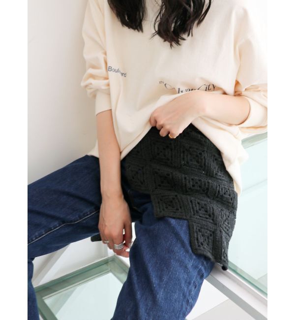 Ungrid「ニットデザインスカート」|その他|