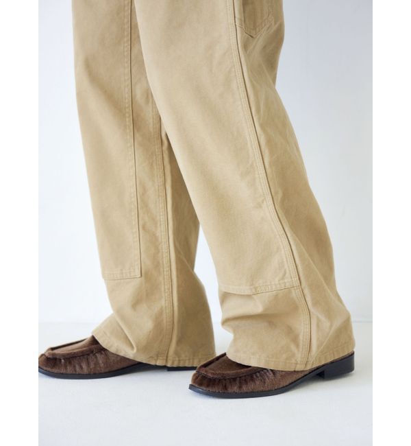 Ungrid「ダブルニールーズワークパンツ」|その他|