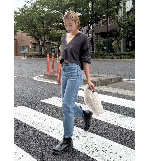 Ungrid「ストレッチテーパードデニム」|デニム|