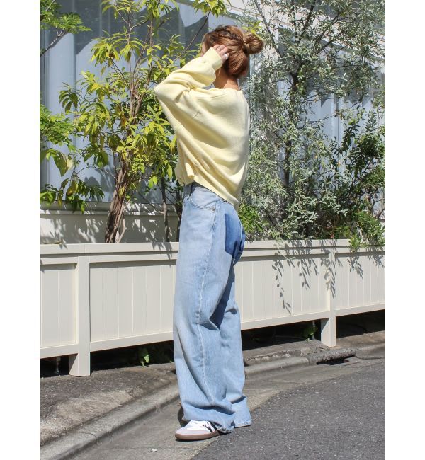 Ungrid「コットン混ショートルーズニット」|ニット・セーター|