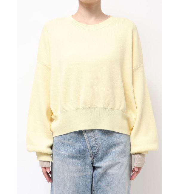 Ungrid「コットン混ショートルーズニット」|ニット・セーター|