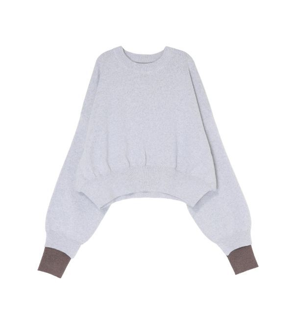 Ungrid「コットン混ショートルーズニット」|ニット・セーター|