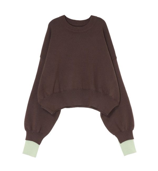 Ungrid「コットン混ショートルーズニット」|ニット・セーター|