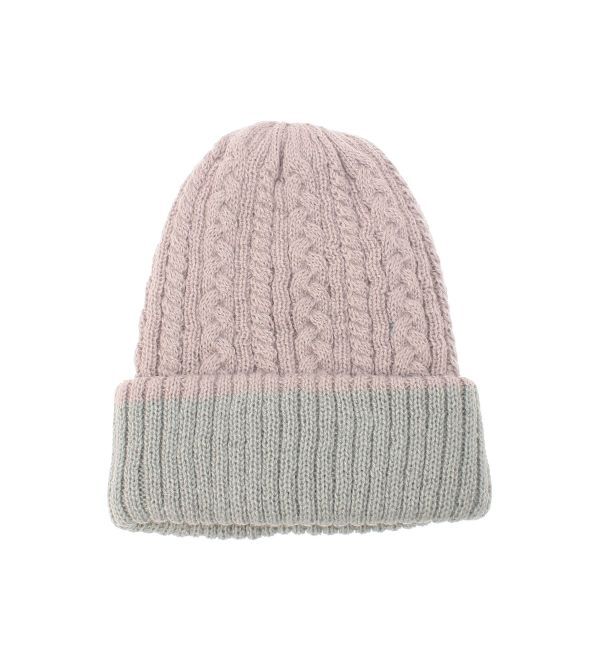 LAGUNAMOON「リバーシブルニットキャップ」|ニット帽|