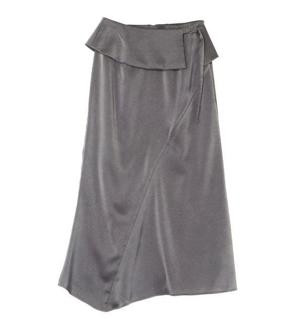 LAGUNAMOON「ラペルベルトセットナローフレアスカート」|スカート|