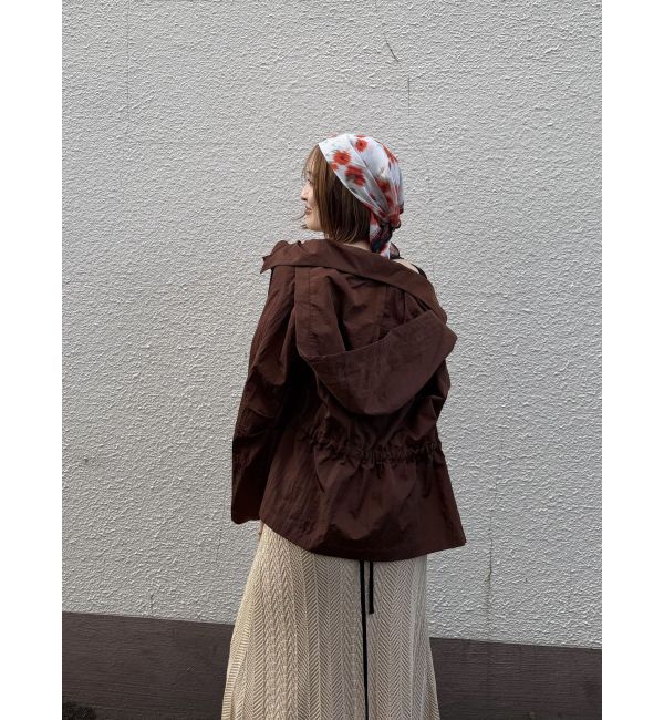 LAGUNAMOON「バリエーション柄スカーフ」|バンダナ・スカーフ|オレンジ