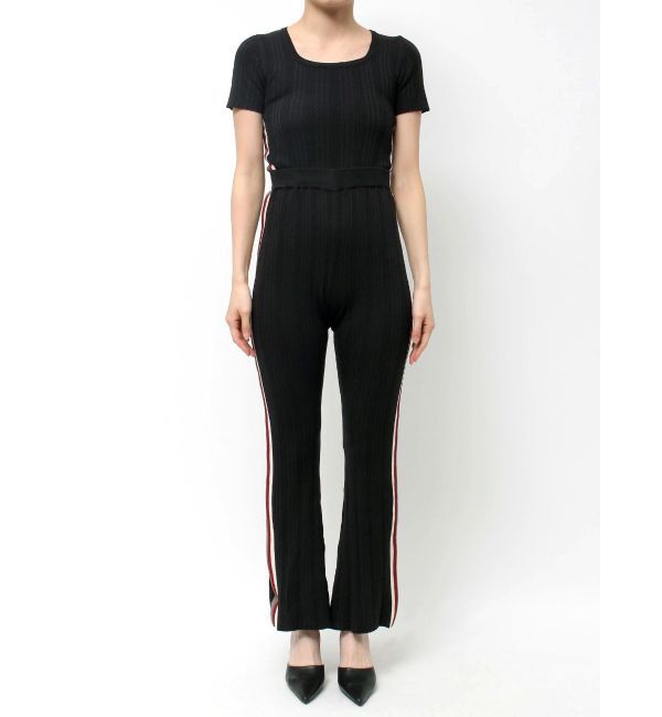 GYDA「サイドラインフレアニットパンツ」|その他|