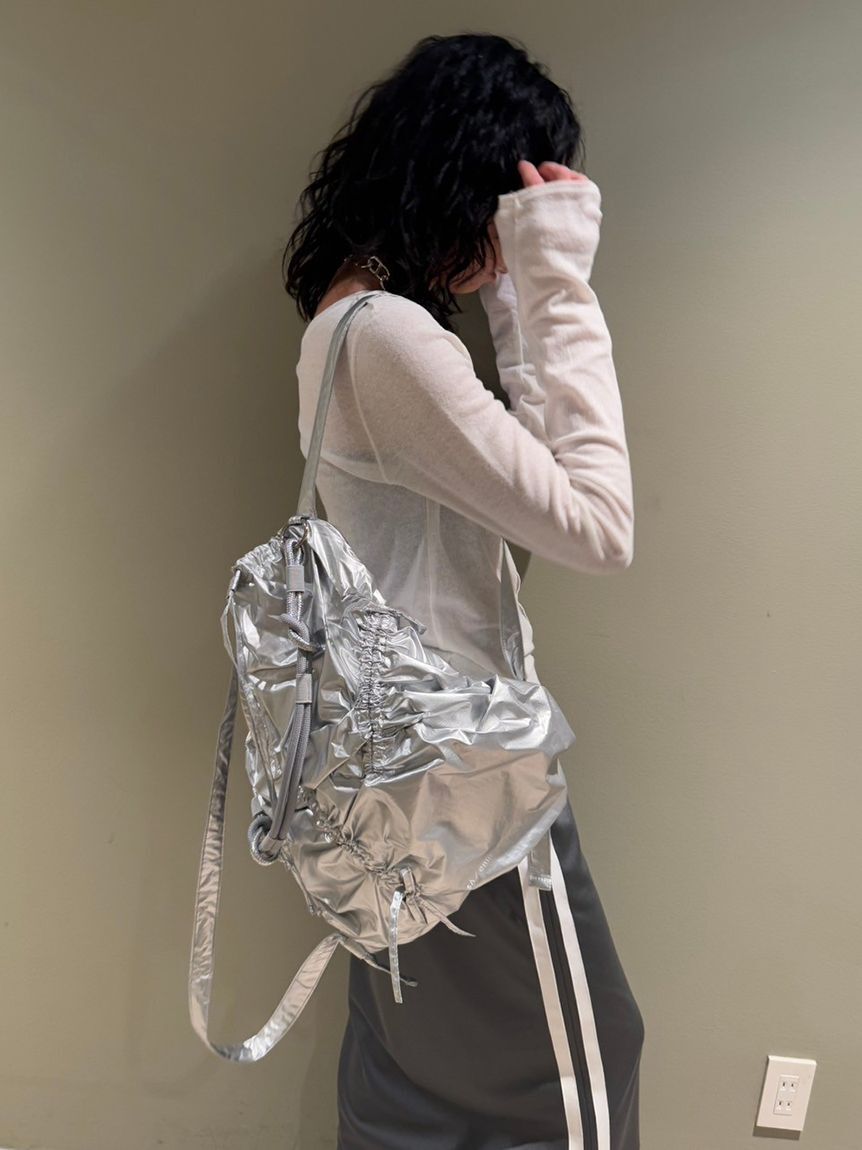 emmi atelier「【IPSA/emmi】ギャザーナップザック」|リュック|